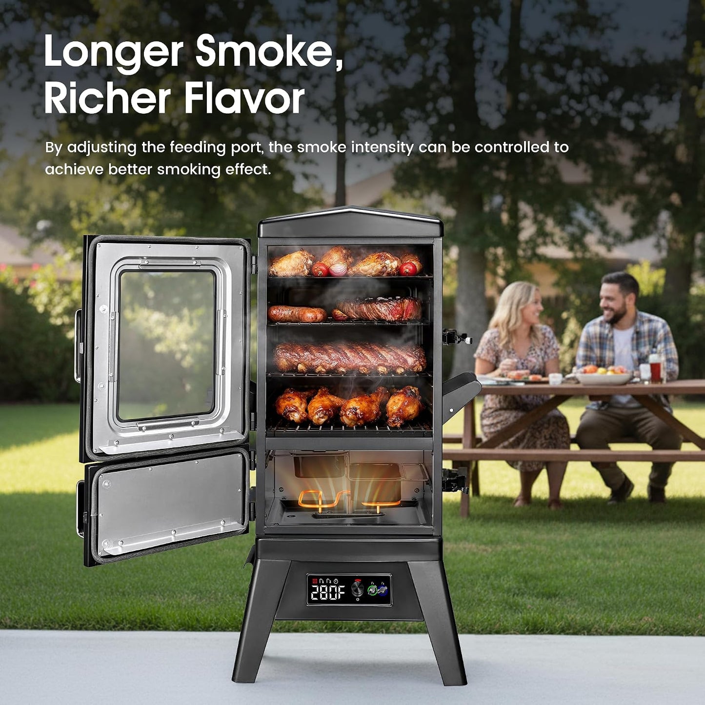 Vertical Electric Smoker