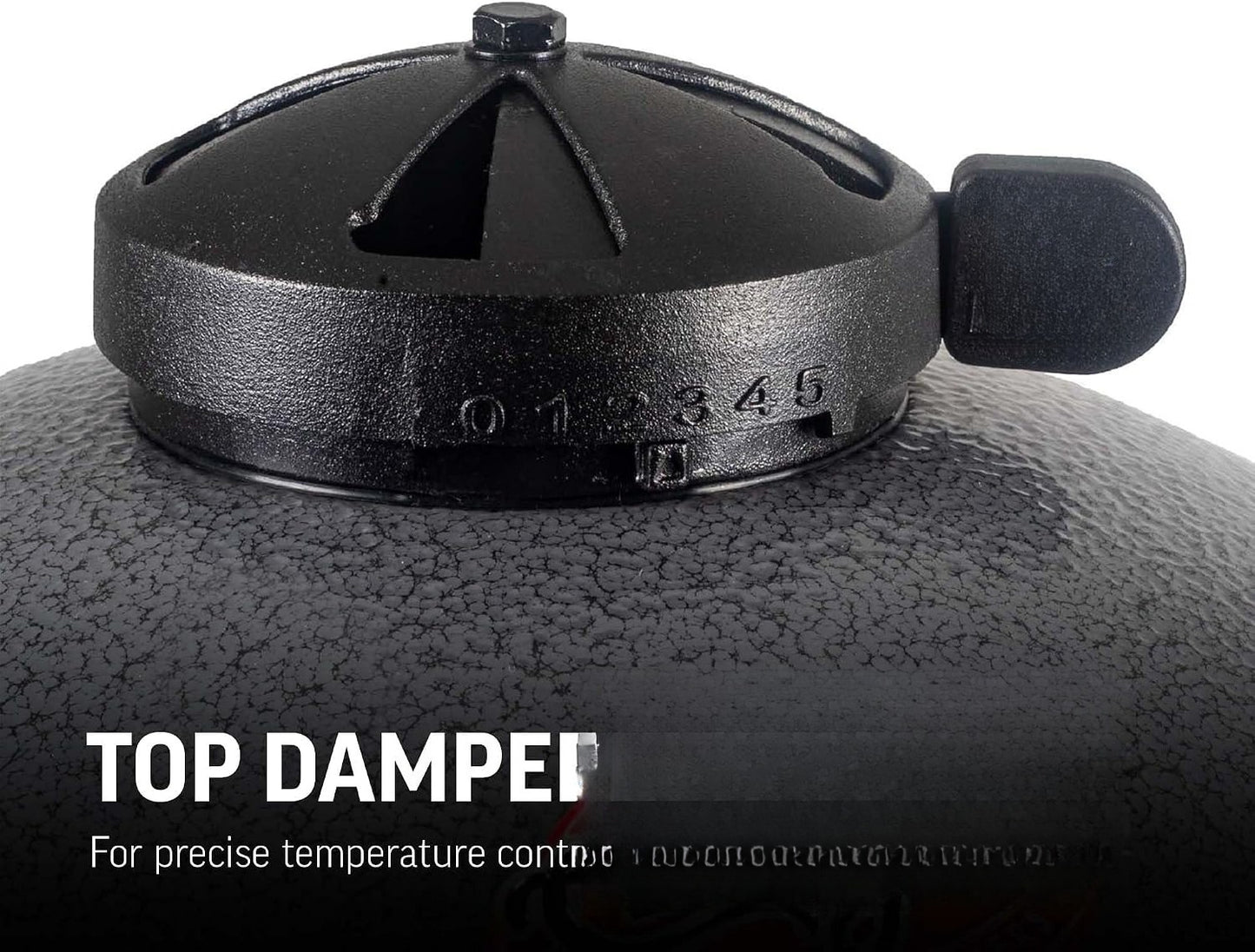 Charcoal Kamado Grill & Smoker