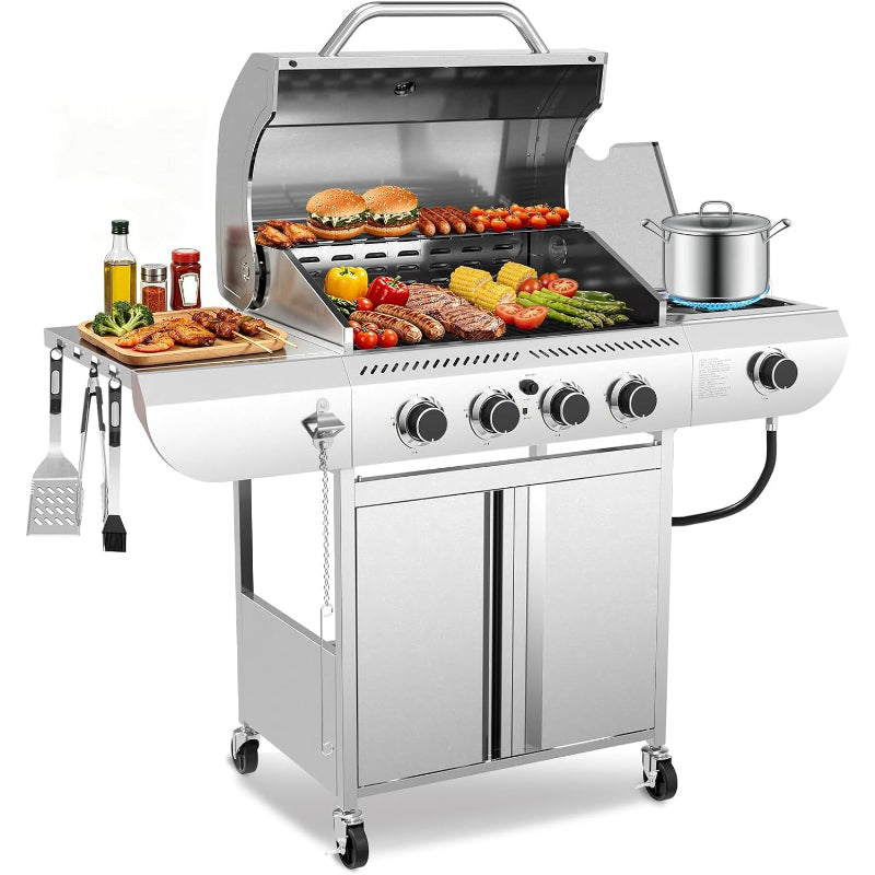 4-Burner Gas Grill