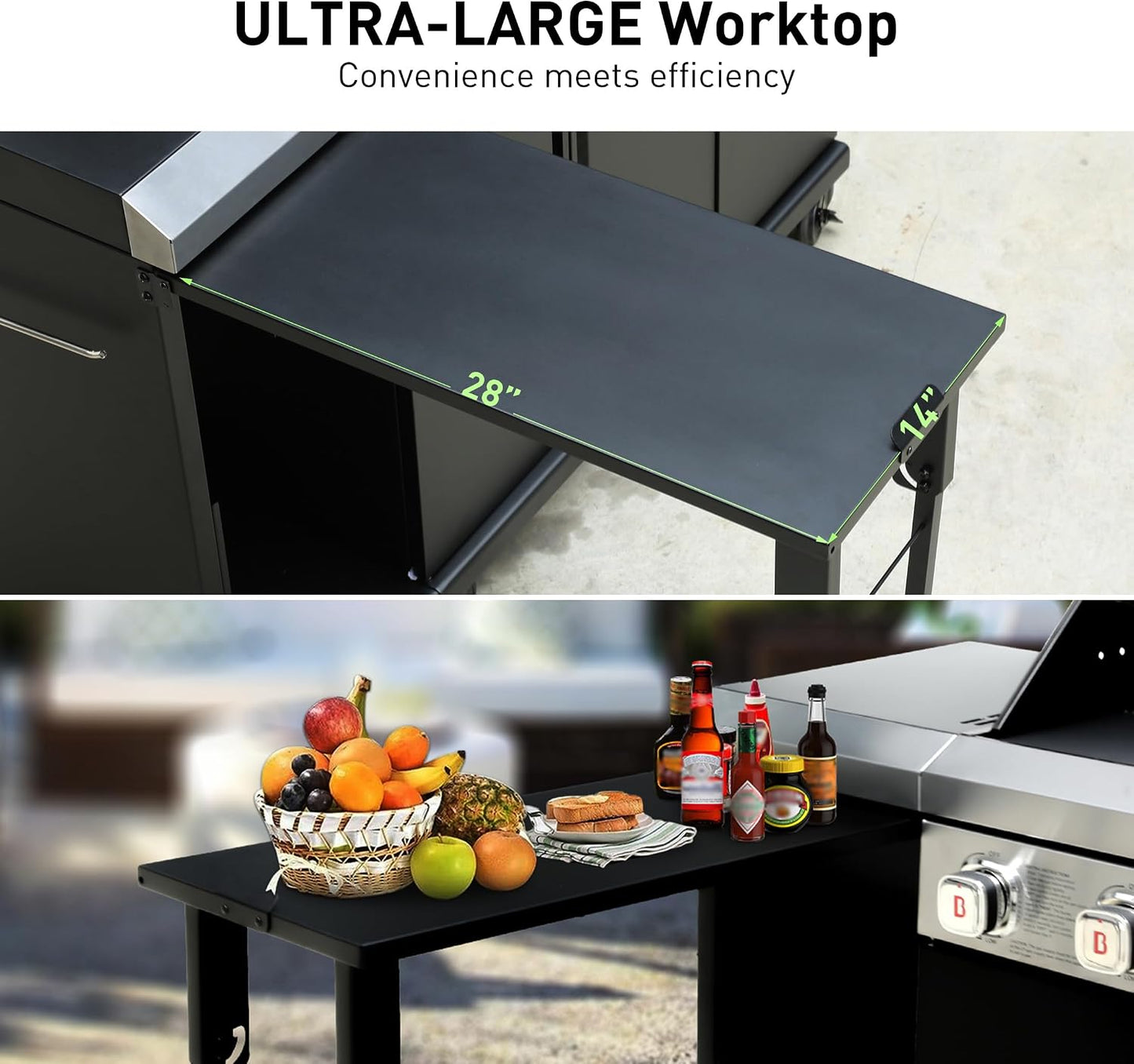 4-Burner Grill Island