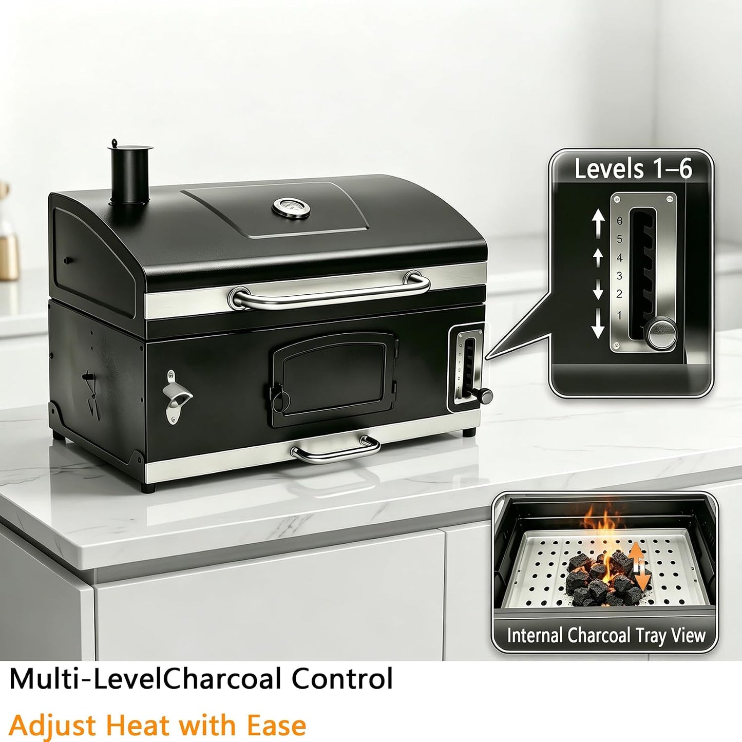 29-Inch Charcoal Grill Kit