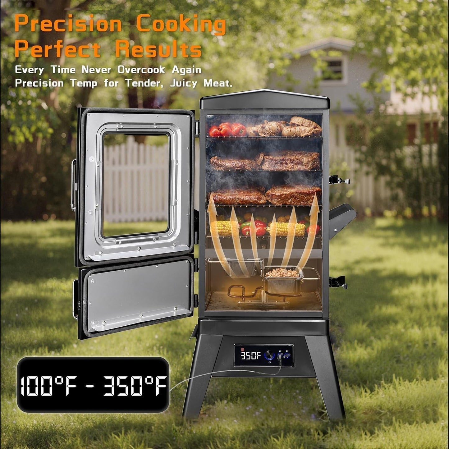 40" Digital Electric Smoker