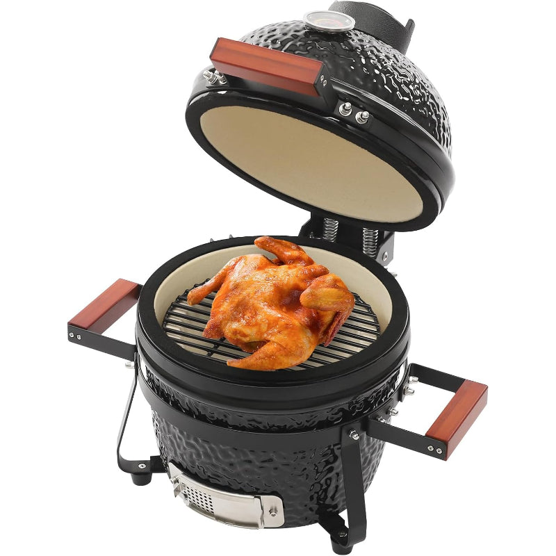 12.6" Ceramic Kamado Charcoal Grill