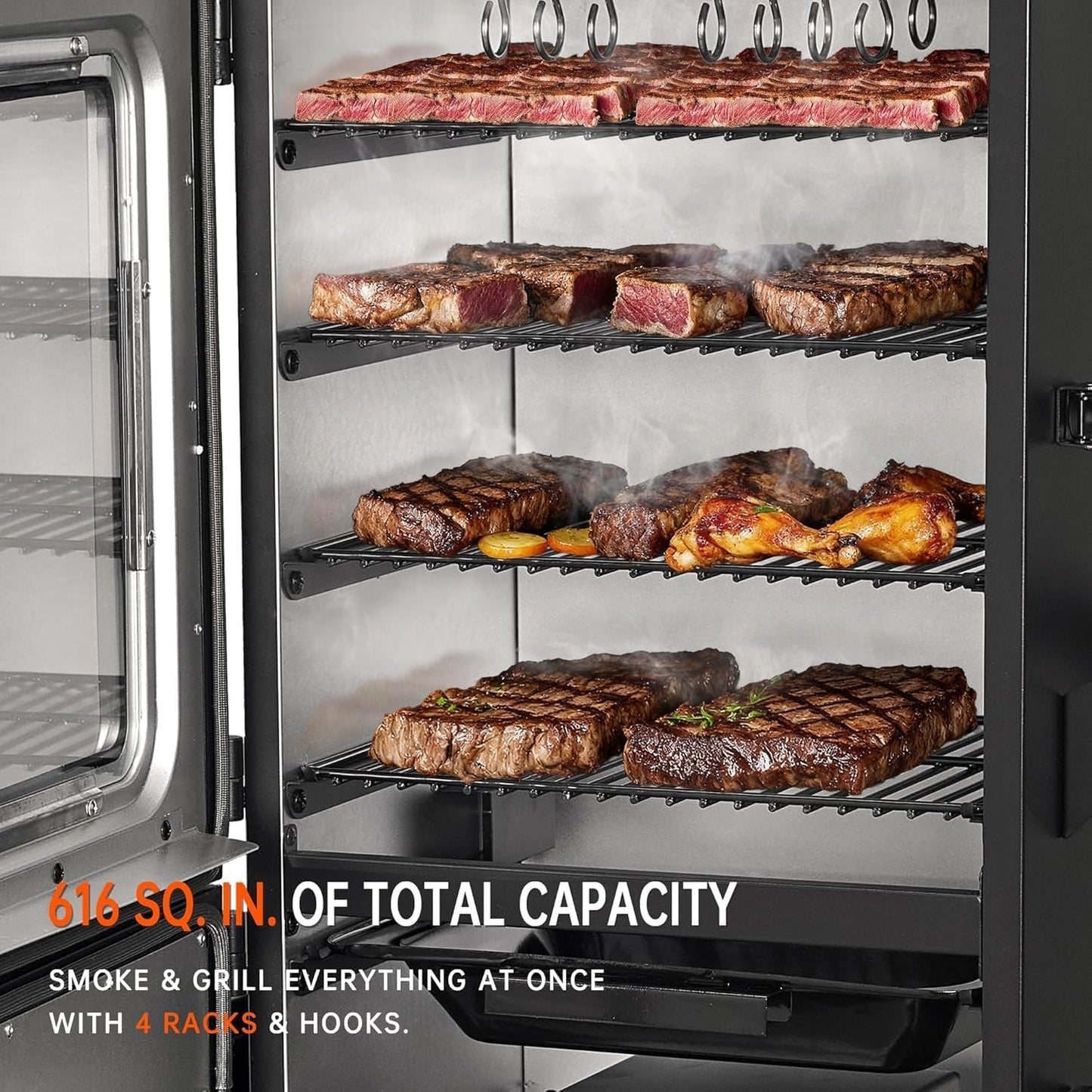 40" Digital Electric Smoker