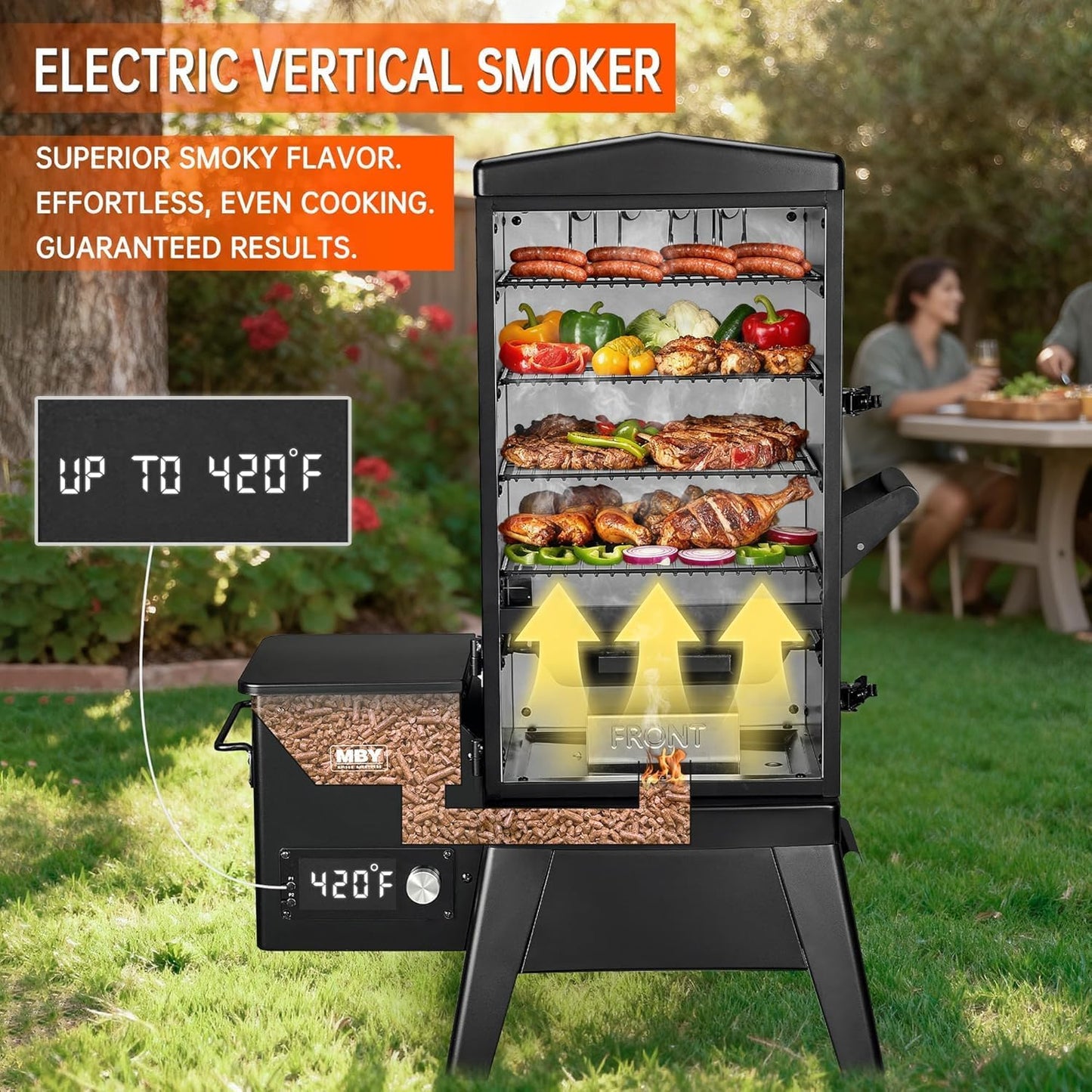 40" Digital Electric Smoker