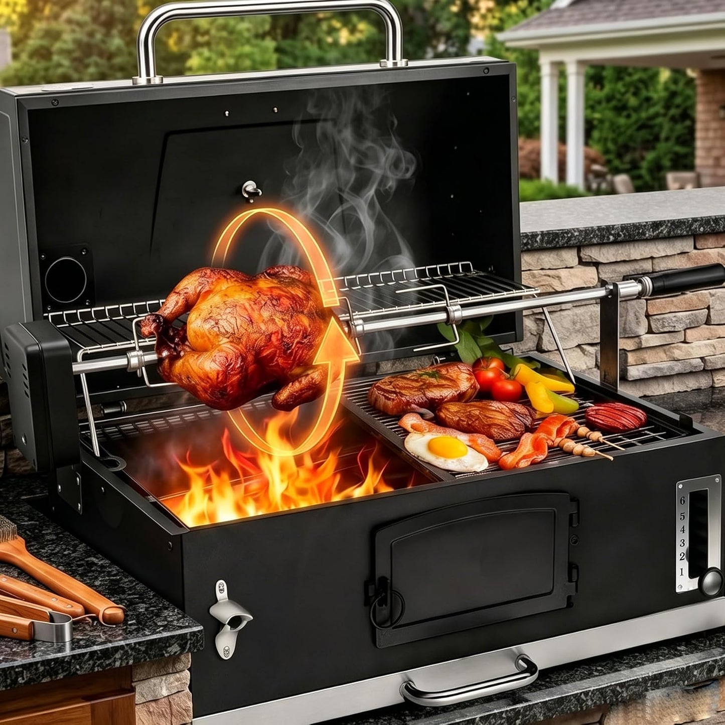 29-Inch Charcoal Grill Kit