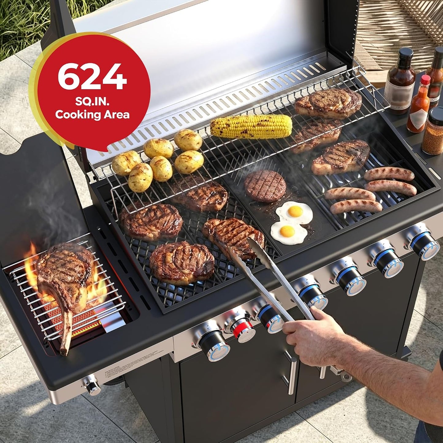6-Burner Gas Grill