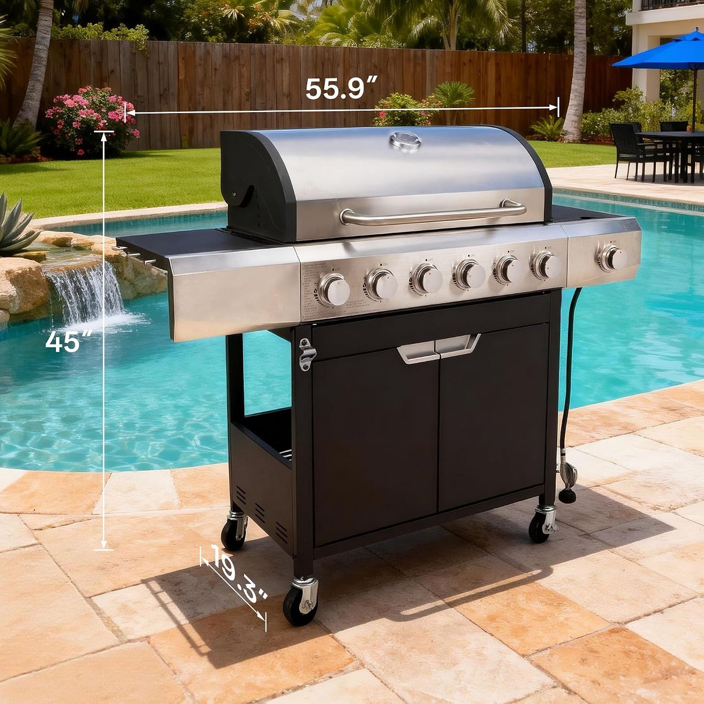 6-Burner Gas Grill