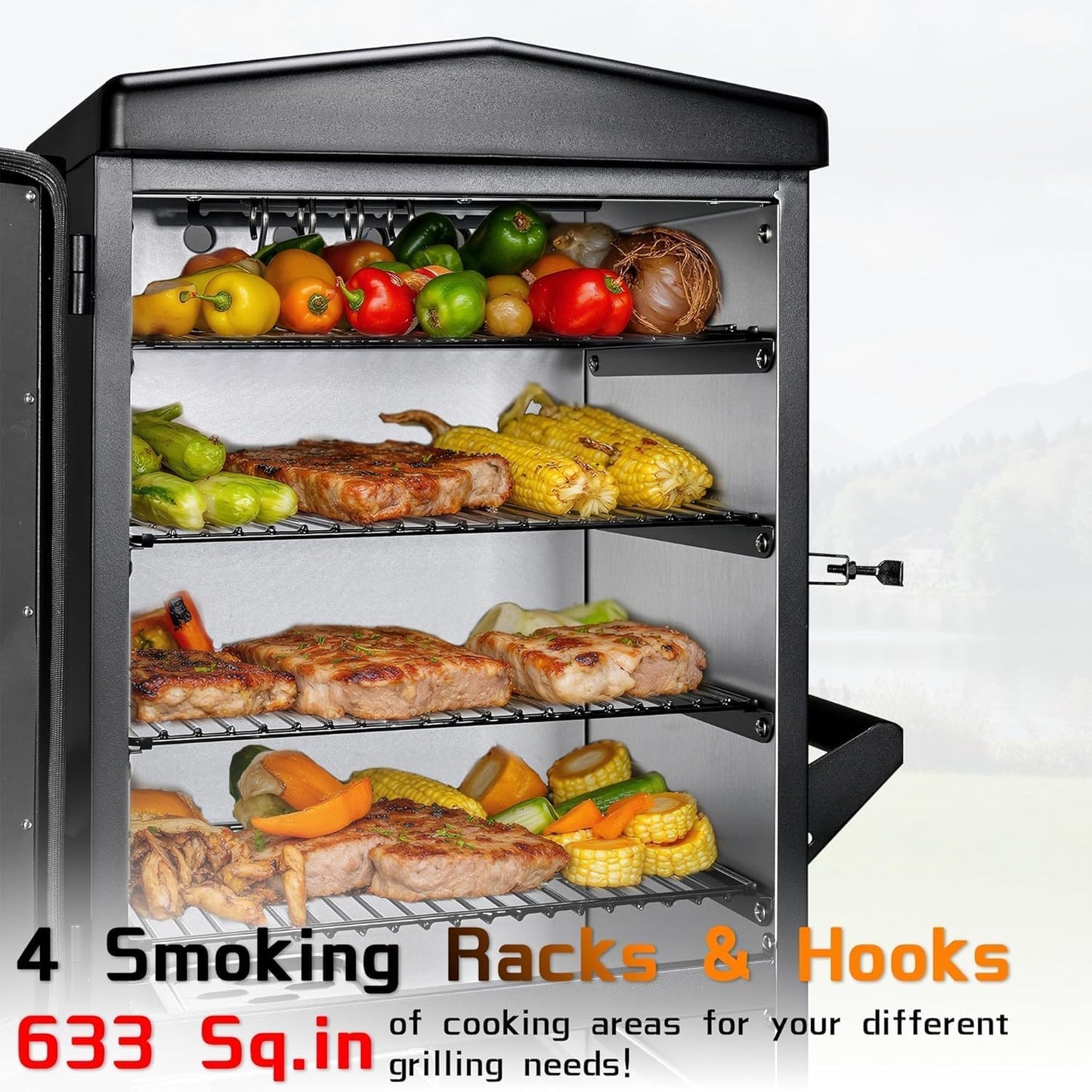 40" Digital Electric Smoker