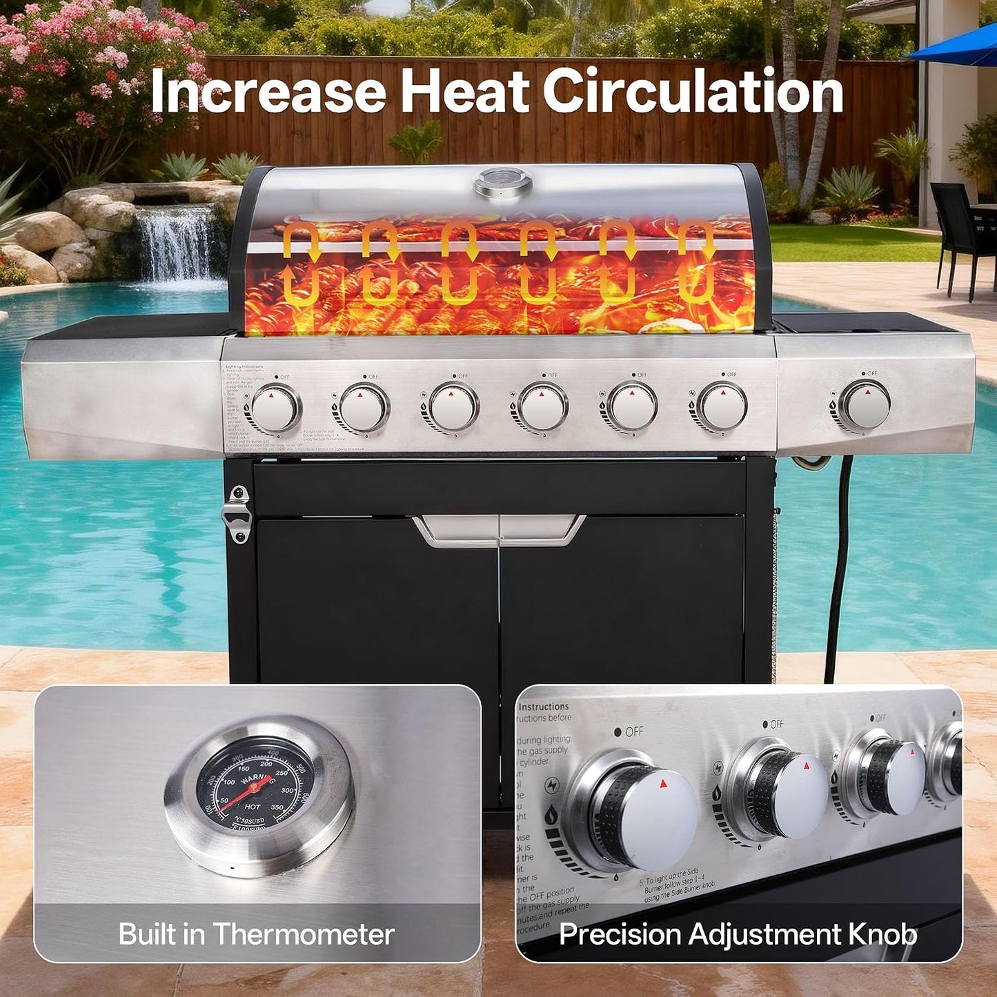 6-Burner Gas Grill