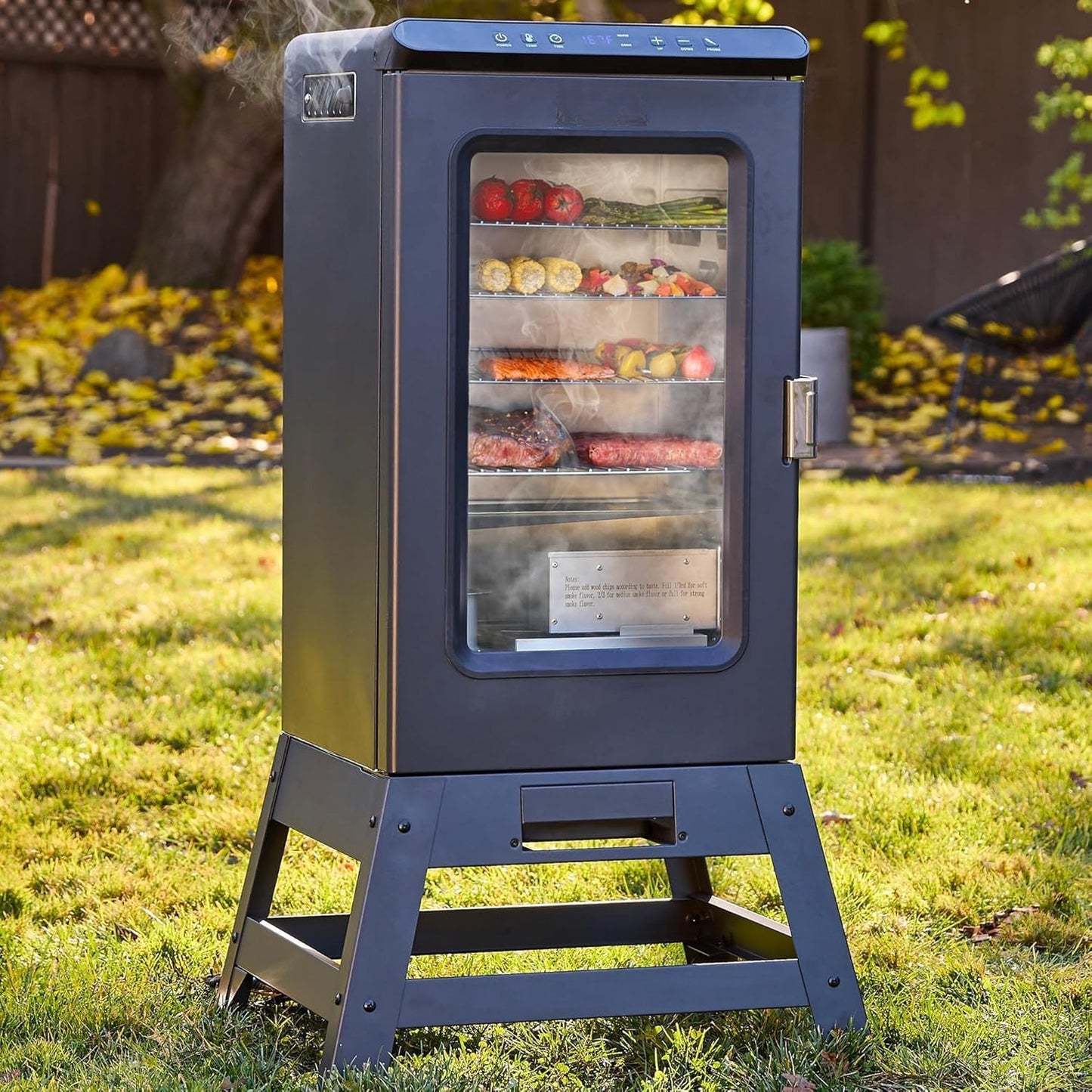 30" Electric Smoker, Night Blue