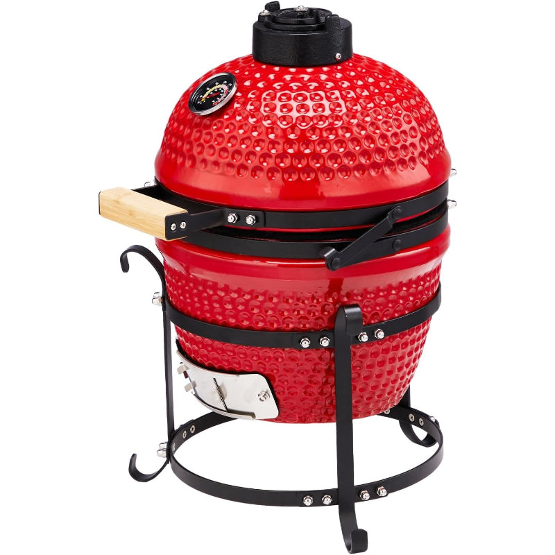 13" Portable Kamado Charcoal Grill
